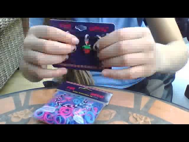 Small rainbow loom haul