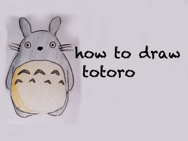 Speed drawing totoro ^^