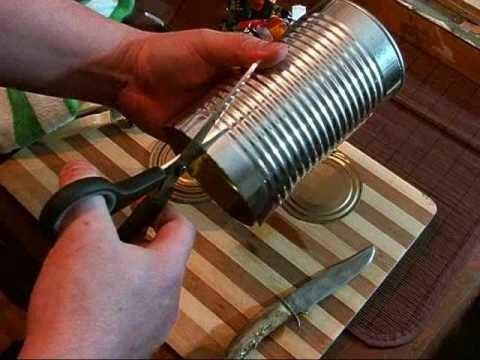 The Tin Can Survival Cook Stove