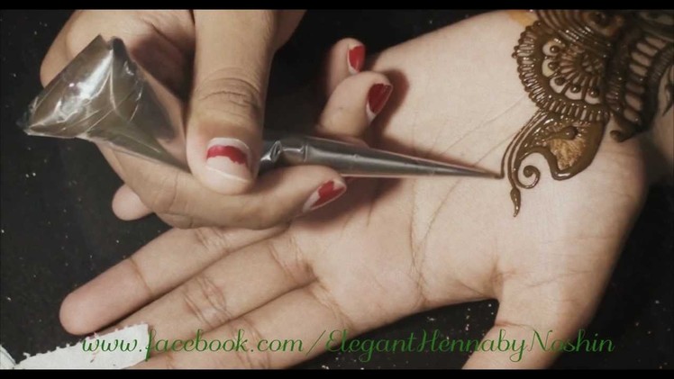 1. Henna. Mehndi Design by Elegant Henna