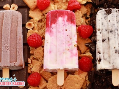 3 NEW Homemade Popsicles (Oreo, Nutella & Cheesecake Frozen Summer Treats) Bigger Bolder Baking 83