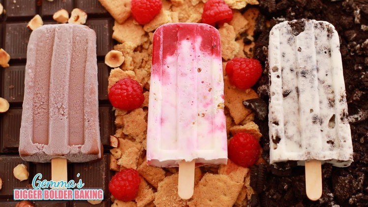 3 NEW Homemade Popsicles (Oreo, Nutella & Cheesecake Frozen Summer Treats) Bigger Bolder Baking 83