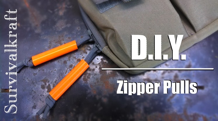 Amazing DIY Zipper Pulls (Easy and Cheap!)