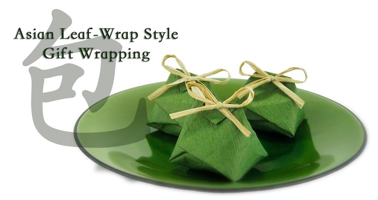 Asian Leaf-Style For Party Favor Gift Wrapping