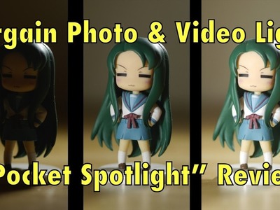 Best Bargain Photo & Video Light - Pocket Spotlight Review