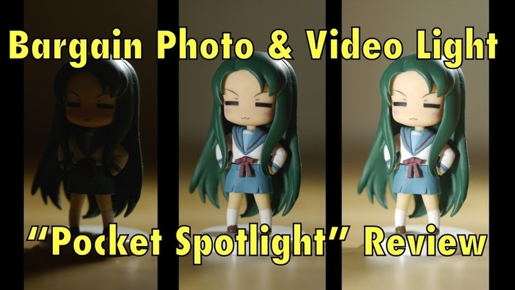 Best Bargain Photo & Video Light - Pocket Spotlight Review