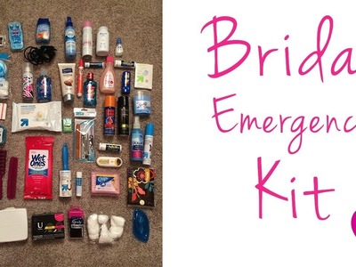 Bridal Emergency Kit :: Travel Toiletry Kit :: DIY Kit
