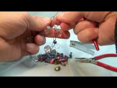 Curtzy.com - How to Crochet Lesson 24:Crystal Wire Bracelet with Michael Sellick and Curtzy Crochet
