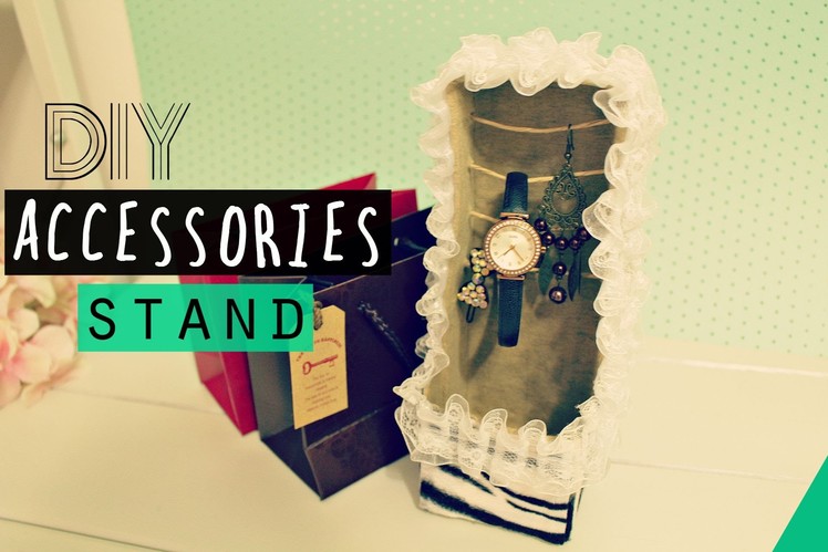 DIY Crafts: Tumblry Accessories Stand Made Using R