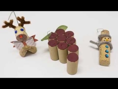 DIY: How to make easy ornaments from your leftover wine corks