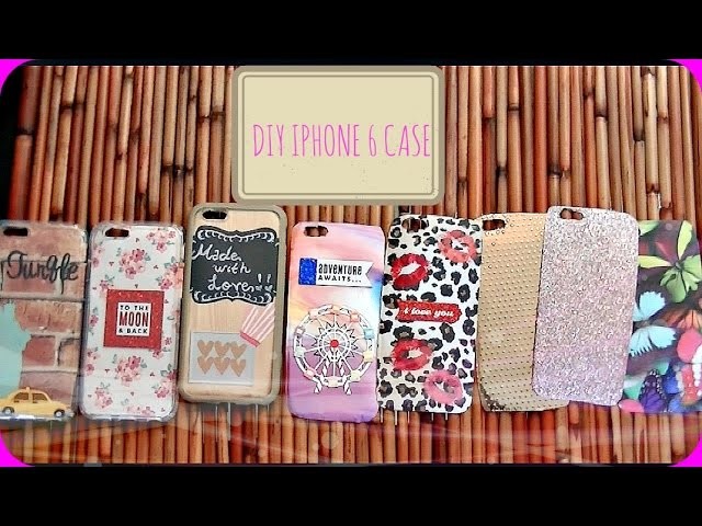 DIY iPhone Cases + iPhone 6 Case Collection! ♡