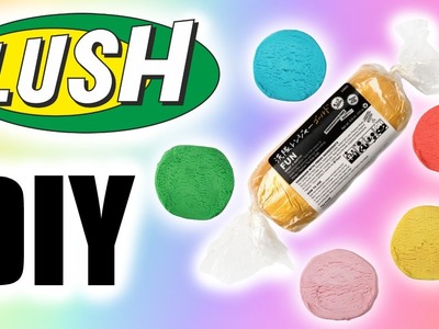 DIY LUSH FUN Soap! Solid Bubble Bath + Demo!