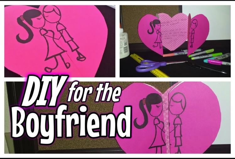 DIY: Valentine's Card For the Boyfriend.GirlFriend