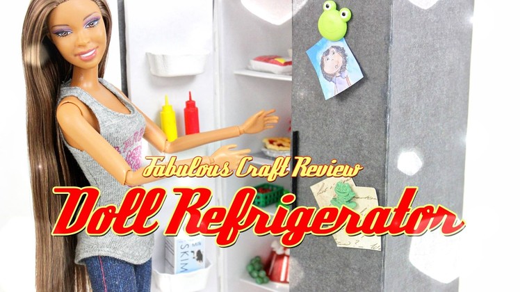 Fabulous Craft Review:  Doll Refrigerator