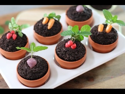 Gardening Cupcakes w. Oreos, Nutella & STARBURST | My Cupcake Addiction