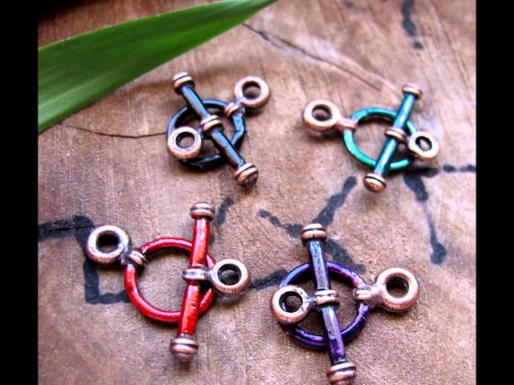 Handmade Jewelry Clasps for Necklace, Bracelet - Artisan Jewelry Supplies by Nadin