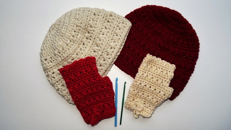 Heklane kape i rukavice (Crochet hats and gloves) - Pletenje 34