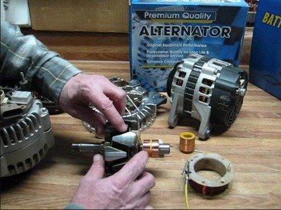 How Alternators Work Part 1, Rotors & Voltage regulators