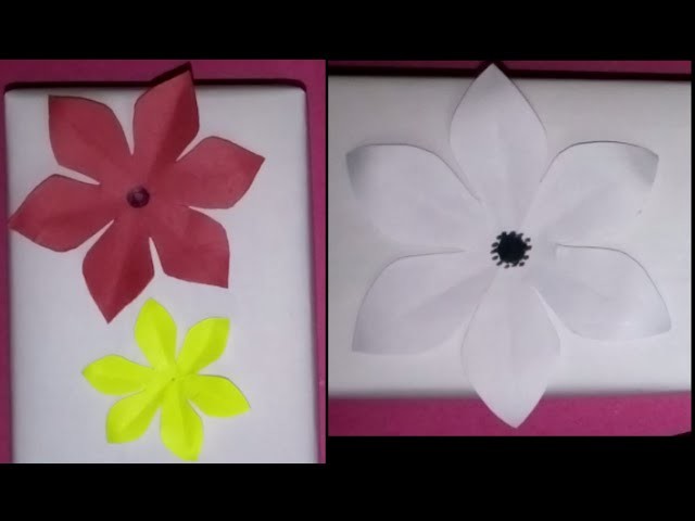 How to: Cutting 6 petal flower! :)