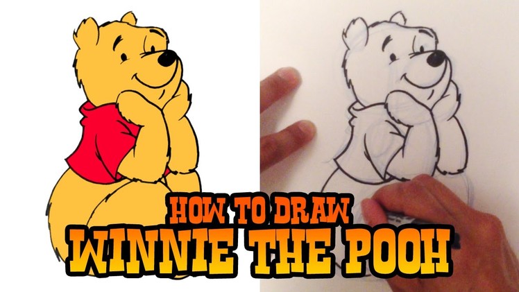 How to Draw Winnie the Pooh - Step by Step Video