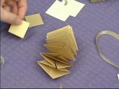 How to Make Pop-Up Gifts & Mobiles : How to Make a Pop-Up Star: Part 4