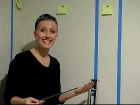 How to Paint Stripes on Your Walls : How to Measure for Painting Stripes on a Wall