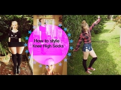 How to style Knee High Socks, Stockings. Luu Woolley.