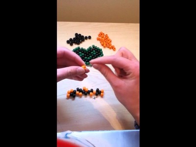 Kandi Heart with a Peace Sign in the Middle Tutorial Part 1
