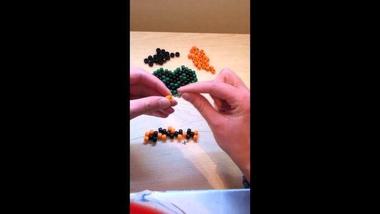 Kandi Heart with a Peace Sign in the Middle Tutorial Part 1