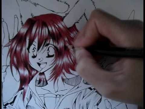 Manga Colouring Tutorial Part 1