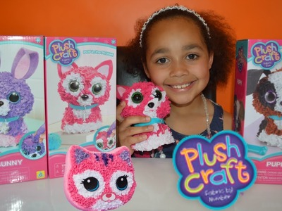 NEW DIY 3D PlushCraft - Kitty, Bunny,Puppy - Kids Review | Toys AndMe