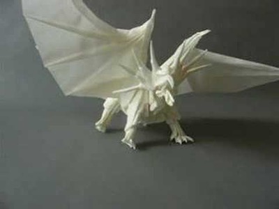 Origami dragon Kamiya Satoshi - made by "Globo"