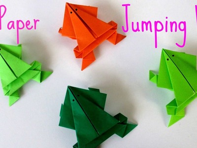 Origami Jumping Frog : : DIY PAPER CRAFTS