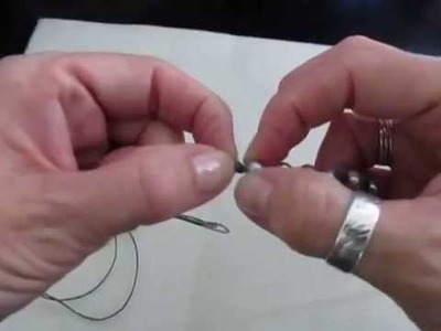Pearl Knotting without Tools - Tutorial