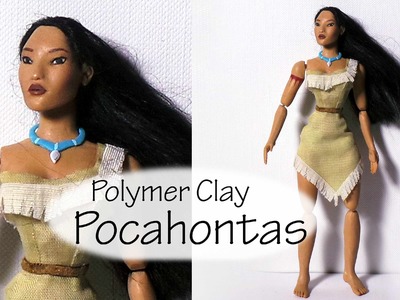 Pocahontas Inspired Doll (Poseable) - Polymer Clay Tutorial