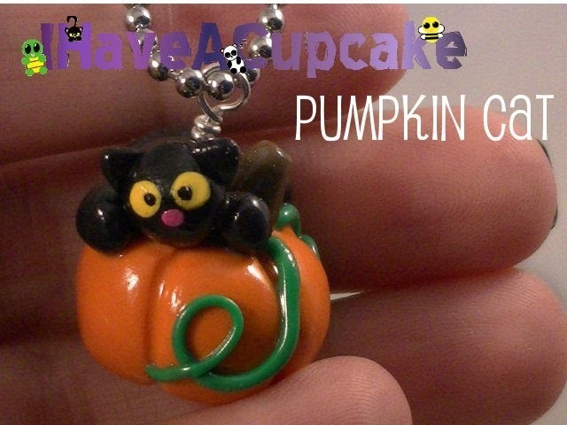 Pumpkin Cat Necklace