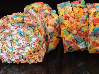 Rainbow Cereal (Fruity Pebble) Roll Ups- with yoyomax12