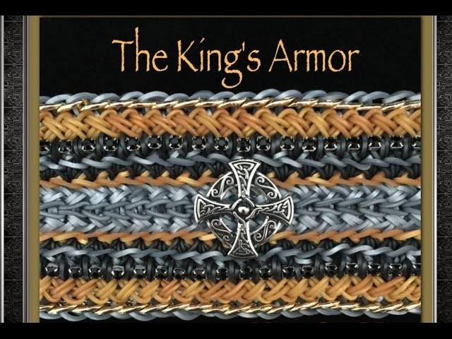 Rainbow Loom The King's Armor Tutorial How To