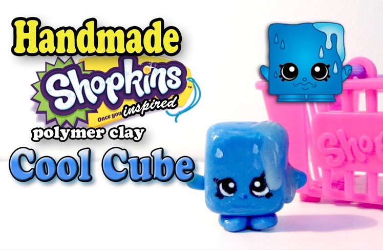 Season 1 Shopkins: How To Make Cool Cube Polymer Clay Tutorial!