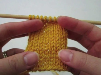 Basic Stitch Patterns: Stockinette Stitch