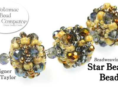 Beadweaving - Star Beaded Beads