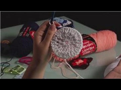 Crochet a Coaster : Finishing a Crocheted Coaster