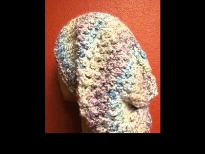 Crochet batman hat