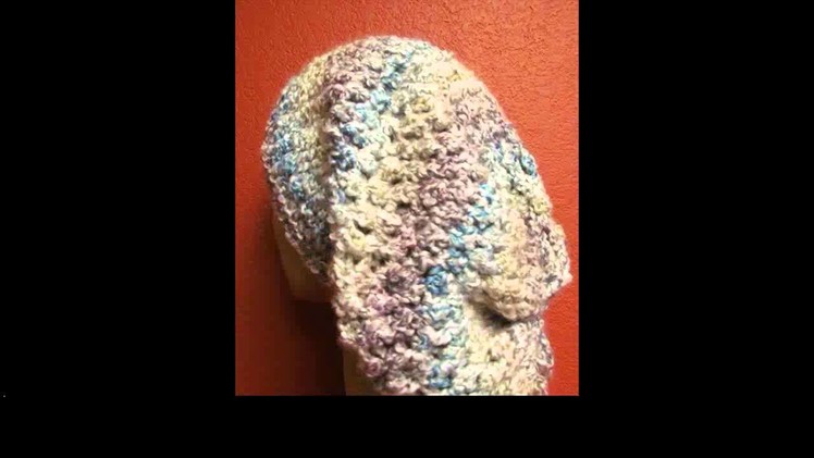 Crochet batman hat