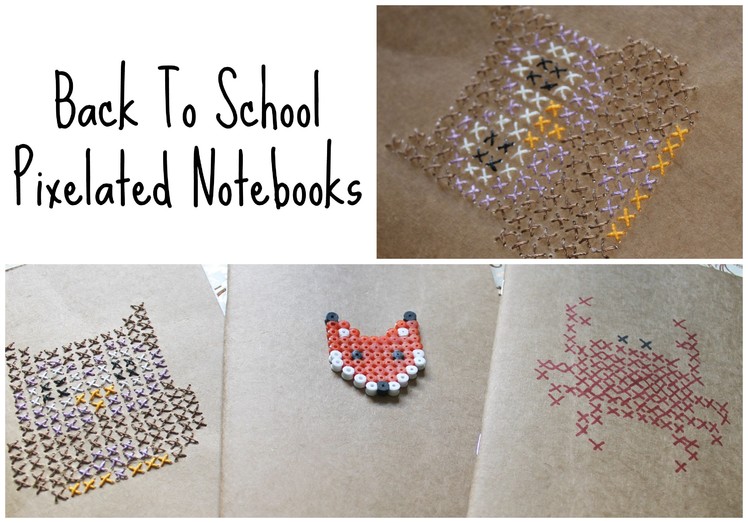 DIY: 3 Notebook Cover Ideas ♡ {Back To School} ♡ Jessica Joaquin