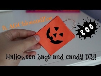 |DIY AG Halloween candy and bags| ft. AGChloeandZoe