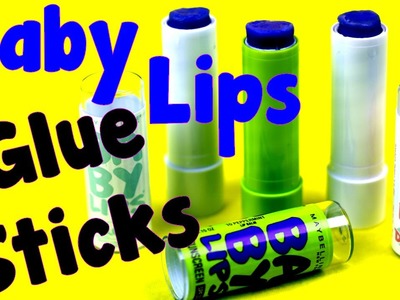 DIY Crafts: Baby Lips Lip Balm Glue Sticks