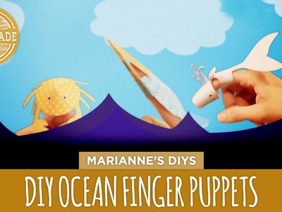 DIY Ocean Finger Puppets - HGTV Handmade