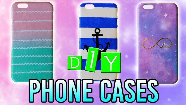 DIY PHONE CASES!