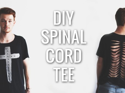 DIY Spinal Cord Tee Shirt | Imdrewscott